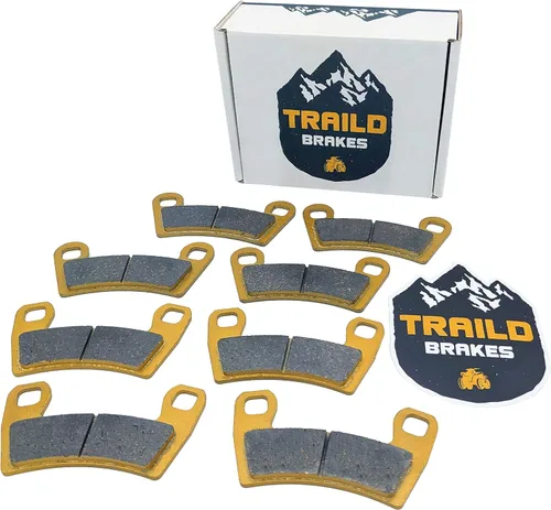 Polaris RZR Trail/S 1000/Trail S 1000/S 900/Trail S 900/900 2014-2026 Juego de pastillas de freno de cerámica delanteras y traseras