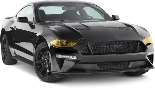 Miniatura 3 de GT Styling GT0995Y - Cubierta para faros delanteros color amarillo transparente para Ford Mustang 2018-2020