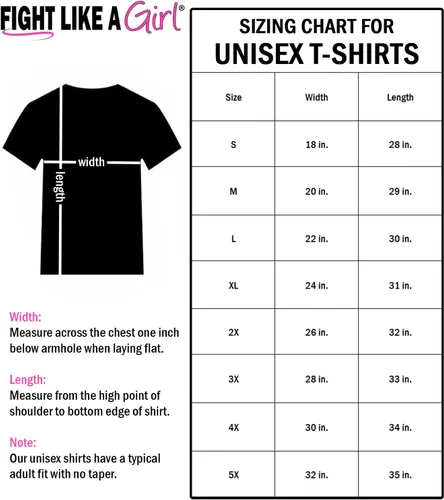Miniatura 5 de Fight Like a Girl Camiseta unisex Signature