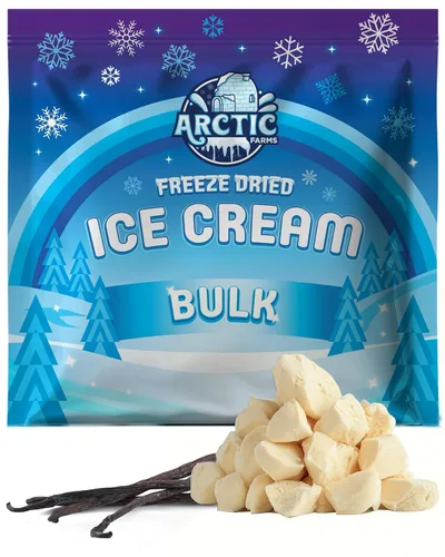 Miniatura 21 de Arctic Farms Trozos de Helado Liofilizado a Granel - No se Derrite (Mantequilla de Maní) (1 libra)