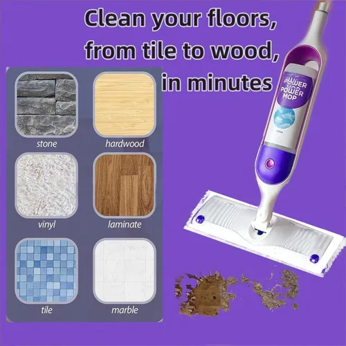 Miniatura 5 de Recambios de almohadilla de trapeador desechable para PowerMop multisuperficie para limpieza de pisos, 20