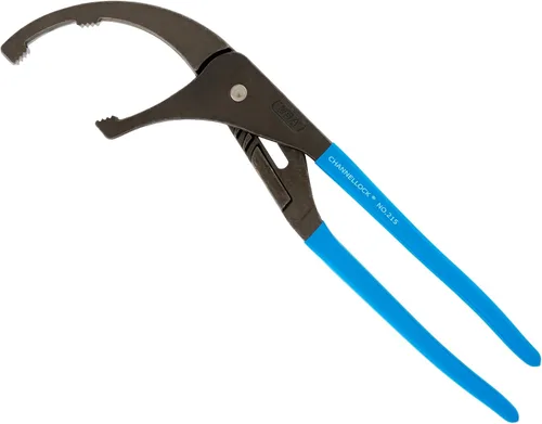 Miniatura 8 de Channellock OF-2 Juego de 2 piezas de alicates para filtro de aceite/PVC, fabricado en EE. UU., acero forjado de alto carbono, incluye alicates