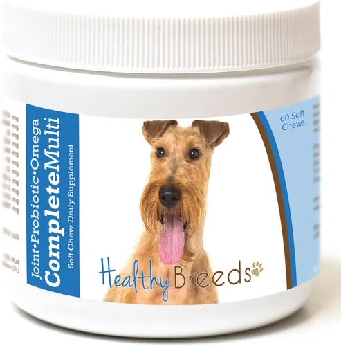 Miniatura 132 de Healthy Breeds Pug todo en uno multivitamínico suave masticable 60