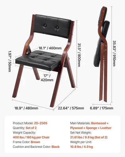 Miniatura 3 de VEVOR Silla de ratán moderna de mediados de siglo, silla tapizada de terciopelo con respaldo de ratán, silla retro para sala de estar, dormitorio