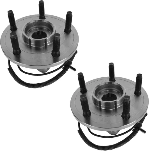 Miniatura 194 de TRQ Juego de 2 rodamientos de rueda delantera y conjunto de cubo 4WD compatible con Ford Ranger Mazda B4000 1998-2000
