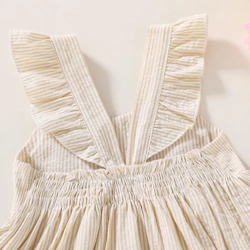 Miniatura 5 de Vestido de princesa sin mangas con diseño de arco iris para niñas pequeñas vestido de playa con mariposas