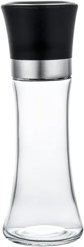 Miniatura 7 de Restaurantware Vetri - Pimentero de 6.3 onzas, 1 salero – cubierta de tapa incluida, acabado transparente, coctelero de especias de vidrio