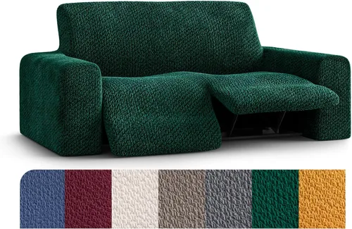 Miniatura 22 de PAULATO BY GA.I.CO. Funda reclinable – Funda de ajuste suave – Protector elástico de muebles reclinables de 1 pieza – Tela de terciopelo lavable a