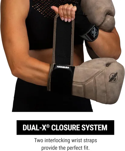 Miniatura 4 de Guantes de boxeo de cuero Hayabusa T3 LX para hombres y mujeres para entrenamiento, sparring, saco pesado y trabajo con manoplas