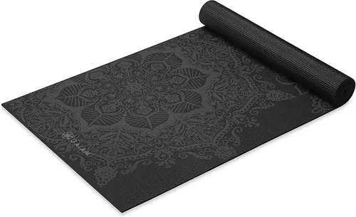 Miniatura 20 de Gaiam - Alfombrilla de yoga, 6 mm, extra gruesa, antideslizante, de primera calidad, para todo tipo de yoga, pilates y ejercicios en el suelo