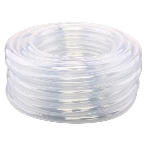 Miniatura 39 de DERNORD Manguera de vinilo flexible transparente de PVC, 1/4" DI X 3/8" DE, 100 pies de largo, para uso alimentario