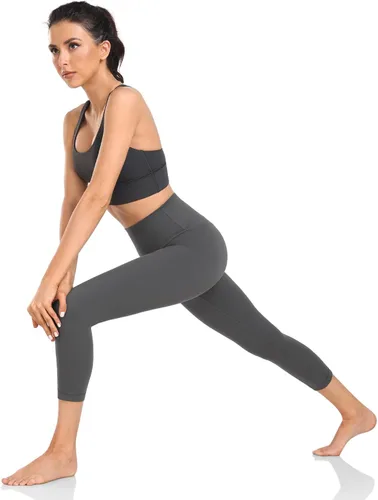 Miniatura 7 de HeyNuts Essential 34 Leggings with Drawstring, Buttery Soft Tummy Control Capri Pant for Training 21