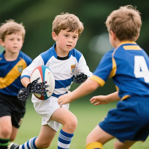 Miniatura 6 de Guantes de receptor de fútbol americano juvenil, guantes de fútbol americano con agarre de silicona para niños y niñas con Super Stick