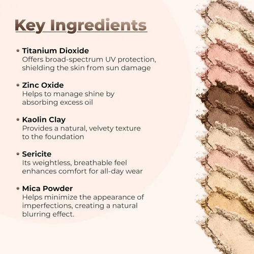 Miniatura 3 de Sweet Face Minerals - Recambio de polvo de base (BEIGE) (bolsa de 0.42 oz) por Sweet Face Minerals, polvo de maquillaje ligero y mineral suelto