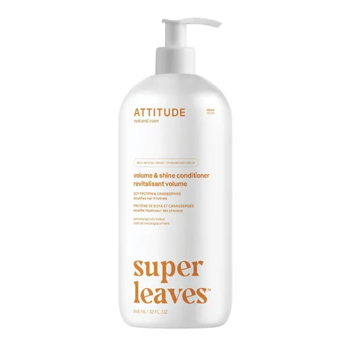 Miniatura 25 de ATTITUDE Acondicionador para cabello extra suave, alivia el cuero cabelludo seco, ingredientes derivados naturalmente, desenredante vegano, probado