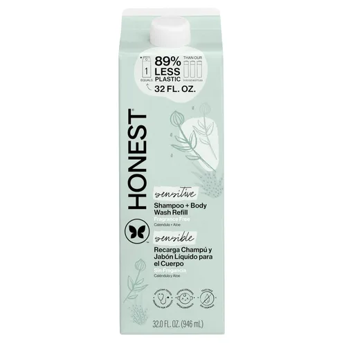 Miniatura 21 de Shampoo & jabón corporal Honest, Lavanda Dreamy súper calmante, 10 Onzas, 816645023966, Libre de fragancia, 1, 1