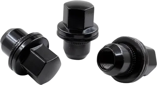 Wheel Accessories Parts LR068126 - 20 tuercas de rosca M14x1.5 14x1.5, estilo OEM, cromadas largas de 7/8 pulgadas y 0.866 in, hexagonales, para