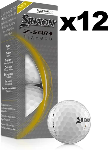 Miniatura 5 de Srixon Z-Star Diamond Golf Balls Blanco