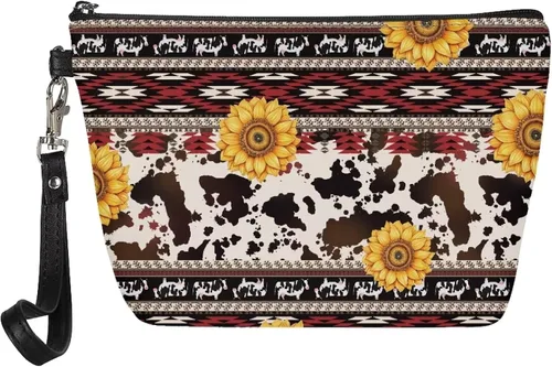 Miniatura 10 de HUGS IDEA Bolso animal del maquillaje de la impresión de la moda de las mujeres de la PU de, Negro (Dachshund), Chico