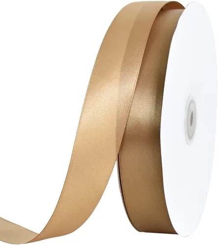 Miniatura 97 de TONIFUL 1-1/2 Pulgadas (40mm) x 100 Yardas de Cinta de Satén Verde Oscuro Ancha de Tela Sólida para Envolver Regalos, Cinta para Silla, Cinta
