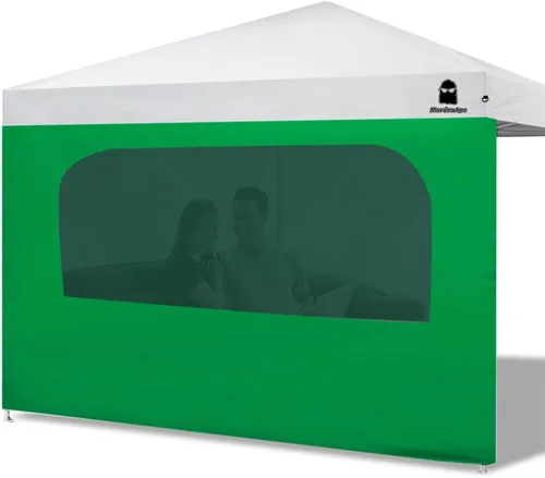 Miniatura 11 de Pared lateral con ventana para toldo desplegable de 10 x 10 pulgadas, toldo instantáneo, 1 paquete (10 x 10 pulgadas, blanco)