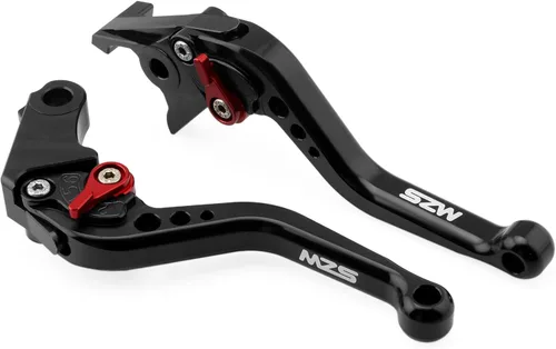 Miniatura 8 de MZS - Palancas de embrague/freno cortas ajustables para motocicleta, color negro, CNC, compatibles con Z900 17-24 / Z650 Z650RS EX650 ER6F 17-25