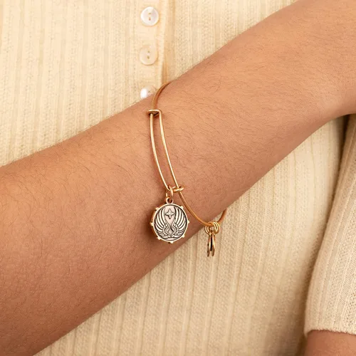 Miniatura 4 de Alex and Ani Pulsera de ángel de la guarda IV, Sin gemas.