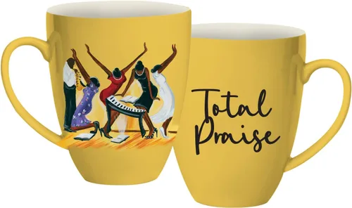 Miniatura 15 de African American Expressions - Taza Maya Angelou Barack Obama Legends Unite (15 oz.) CHMUG47, color negro