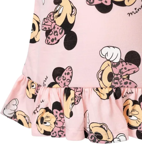 Miniatura 7 de Disney Minnie Mouse - Conjunto de camiseta y leggings para bebés y niños grandes (12 meses - 14-16)