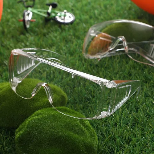 Miniatura 8 de Queekay Gafas de seguridad sobre anteojos Gafas de protección contra polvo, impacto y arañazos para hombres, mujeres, enfermeras, trabajadores