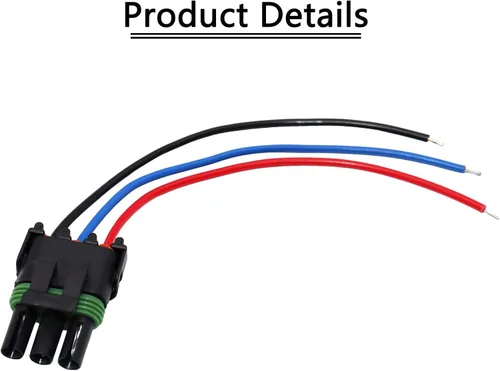 Miniatura 6 de Sensor de Presión Absoluta MAP de Colector de 3 Bares con Turbo Boost y Conector de Cable Pigtail 12223861 Compatible con GM Chevy Buick GMC Pontiac