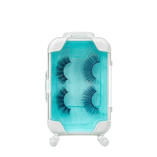 Miniatura 2 de Estuche organizador de pestañas falsas, extensión de pestañas, mini maleta, organizador de pestañas, contenedor de maquillaje, caja de Luaage