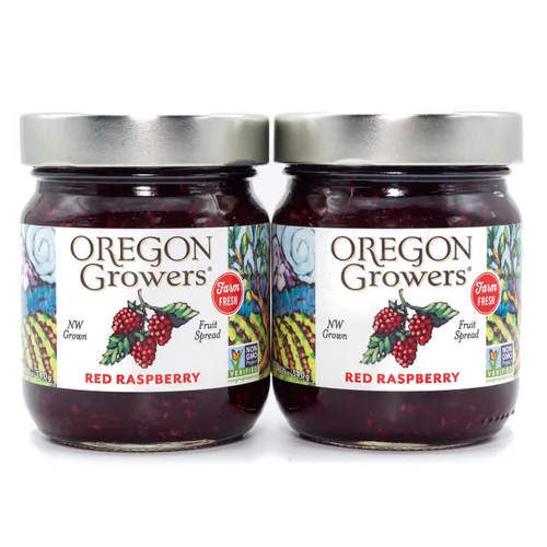 Miniatura 7 de Oregon Growers Triple Berry Jam - Mermelada de mora, frambuesa y fresa, mermelada de bayas mixtas, gelatina de bayas mixtas, mejor mermelada