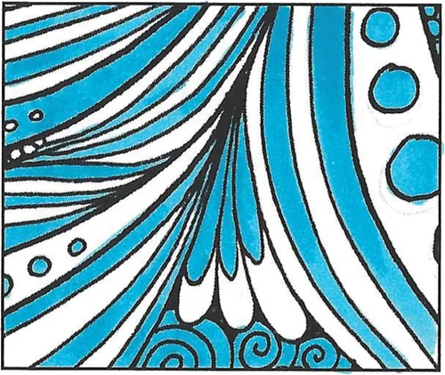 Miniatura 4 de Rotulador de doble pincel 020 Turquesa