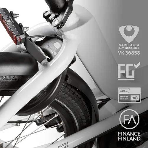 Miniatura 6 de AXA Imenso XL Candado de Anillo Retráctil para Bicicleta, Candado de Marco Antirrobo de Alta Resistencia para Bicicletas, Apertura Extra Grande