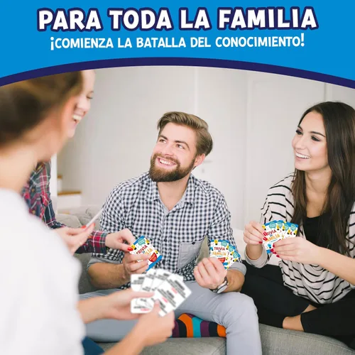 Miniatura 4 de Trivia en Familia – Juego de Mesa en Español para Familia, Amigos, Adultos y Adolescentes Juego de Cartas Trivia Divertida y Educativa