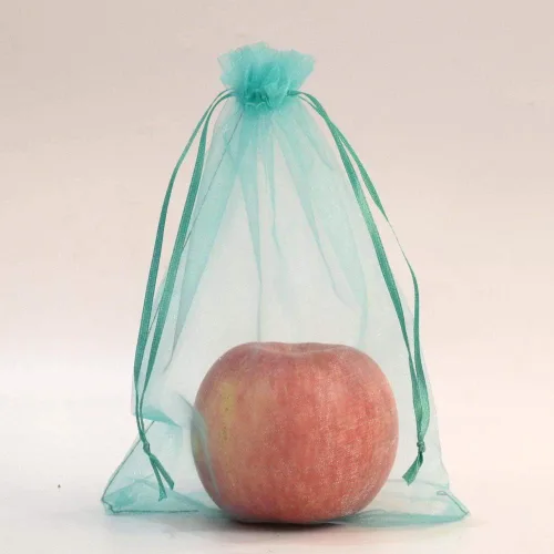 Miniatura 4 de SUNGULF 100 bolsas de organza con cordón de 6 x 9 pulgadas, 6.3 x 8.7 in, regalo fuerte, bolsa de dulces, joyería, fiesta, boda, recuerdo