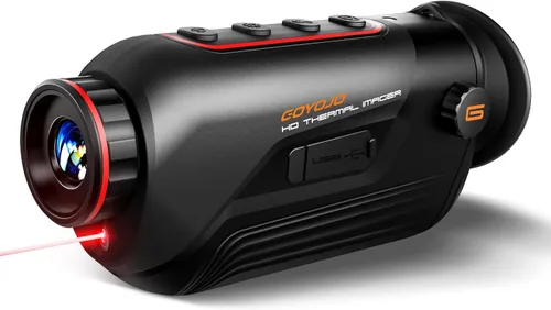 Miniatura 10 de GOYOJO Monóculo térmico, 256x192 (25 Hz) Cámara monoscopio de imagen térmica para adultos, Gafas de visión con lente focal de 10mm Alcances térmicos