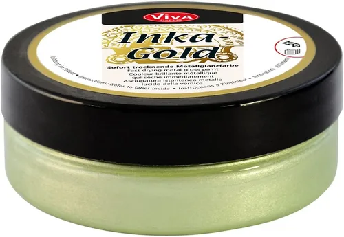 Miniatura 23 de Viva Decor Inka Gold Gilding Wax2.3 oz (violeta) - Pasta de pulido metálica a base de cera de fácil aplicación. Brillo metálico de secado rápido