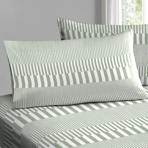 Miniatura 36 de Pizuna Juego de 2 fundas de almohada de 100 % algodón puro, tamaño estándar, color blanco, lujosas fundas de almohada de 400 hilos de satén
