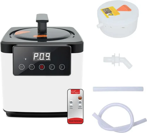 Miniatura 9 de Smartmak Tienda de Sauna de Vapor Portátil, Sala de Spa Plegable de Cuerpo Completo para Una Persona para Terapia de Desintoxicación Sin Vaporizador