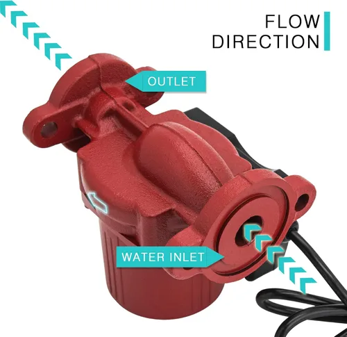 Miniatura 6 de JASSFERRY Bomba de recirculación de agua caliente Sistema de recirculación 115V NPT Bombas de repuesto de circulación de 1 pulgada para calentador
