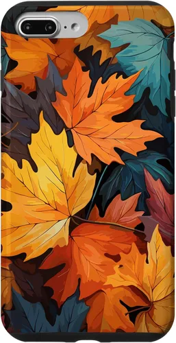 Miniatura 12 de Colorful Leaves Otoño y Otoño Tema, Otoño Color Funda para iPhone 17