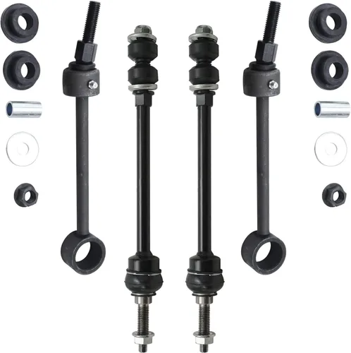Miniatura 36 de Detroit Axle - 4 barras estabilizadoras para Acura EL Honda Civic 01-05, 4 barras estabilizadoras delanteras y traseras de repuesto 2001 2002 2003