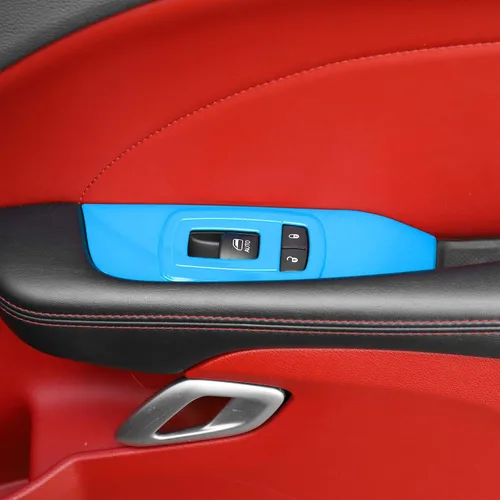 Miniatura 7 de Voodonala Cubierta del panel de elevación de ventana para Dodge Challenger 2015-2024, accesorios para Dodge Challenger 2015-2024