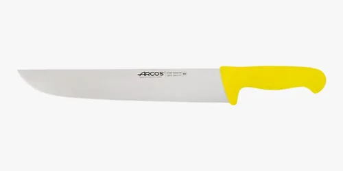 Miniatura 9 de Arcos Cuchillo de carnicero Range de acero inoxidable nitrum de 7 pulgadas. Cuchillo para carne. Mango azul de polipropileno. Sistema