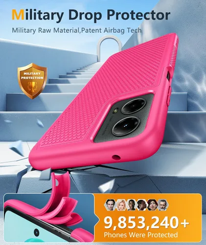 Miniatura 95 de FNTCASE Funda para iPhone 17 Pro: Fundas delgadas translúcidas de color azul claro compatibles con MagSafe, protección completa de la cámara
