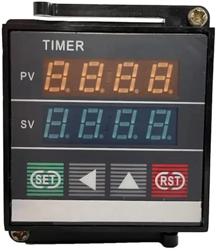 Miniatura 4 de ATO Relé de temporizador digital, 8 pines, relé temporizador de 24 V CC, relé de retardo de tiempo de salida instantánea de un grupo y un grupo
