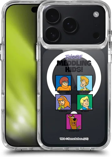 Miniatura 202 de Head Case Designs Funda con licencia oficial de Scooby-Doo Capture Character Art a prueba de golpes [protección de grado militar] compatible