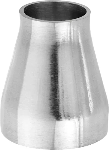Miniatura 40 de PATIKIL Reductor concéntrico acero soldadura a tope 304 accesorios de tubería de acero inoxidable para alimentos bebidas HVAC fontanería, 1 1/2" a 1